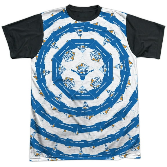 White Castle - You Crave Me - Short Sleeve Black Back Shirt - Small