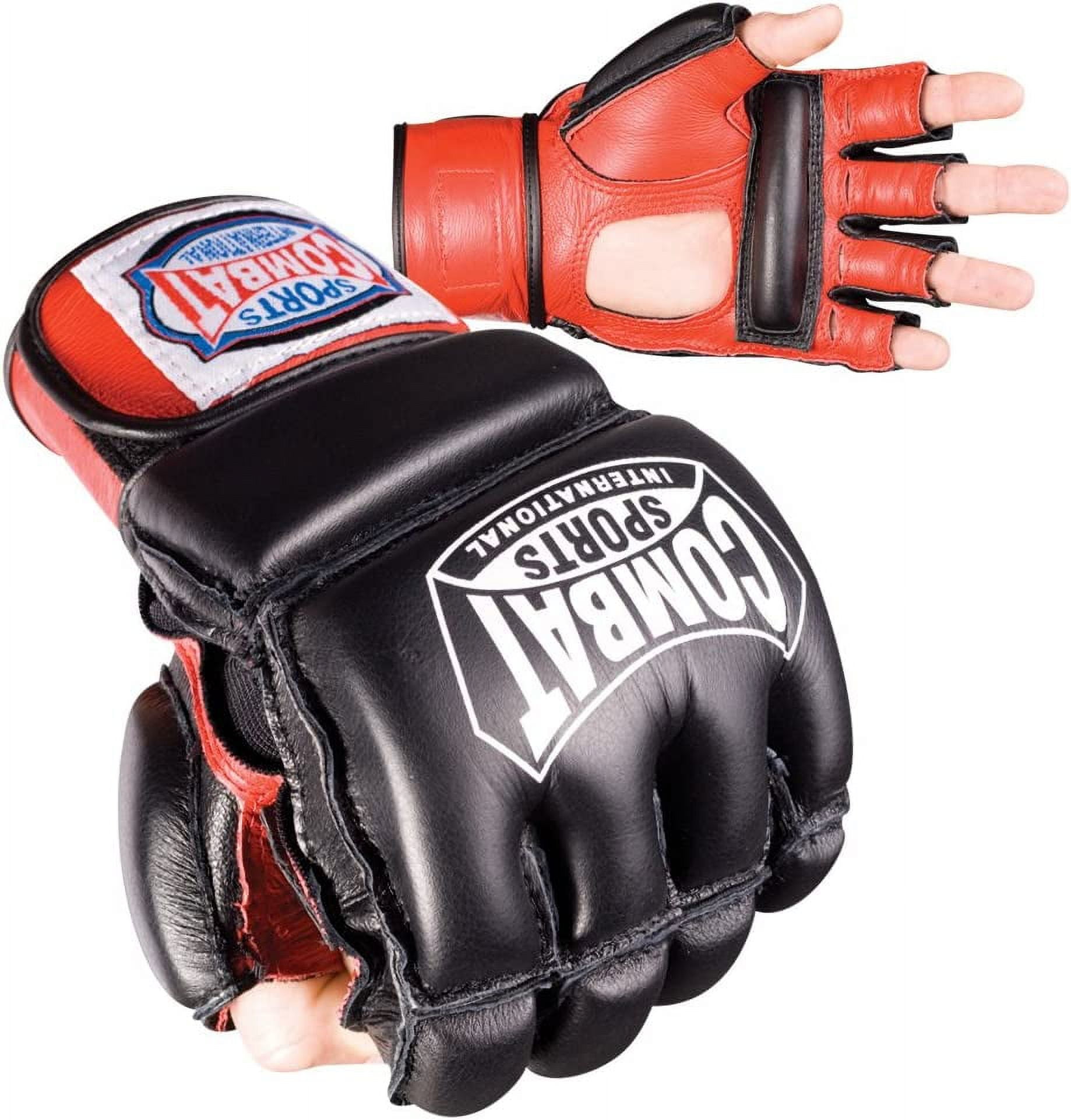 Combat Sports Max Strike MMA Training Gloves, Open Palm Fingerless