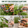 thumbnail image 7 of GAZILY® 3-Piece Pruning Shears Set, Garden Shears, Scissors and Clippers with Safety Lock for Flowers, Hand Pruners Gardening Tools for Trimming Flowers, Plants, Stems and Small Branches, 7 of 7