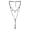 J, variant on Gothic Necklace Women Halloween Necklace Black Moon Pendant with Multilayer Metal Chains Beads Bat Choker Necklace for Cosplay Costume Party
