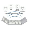 thumbnail image 3 of YOPTOP Foldable Bluetooth Keyboard with Touchpad Compatible with iOS/Mac OS - Multi Device Rechargeable Wireless Keyboard with Trackpad for iMac  iPad  iPad Pro  iPad Air  iPad Mini, 3 of 7