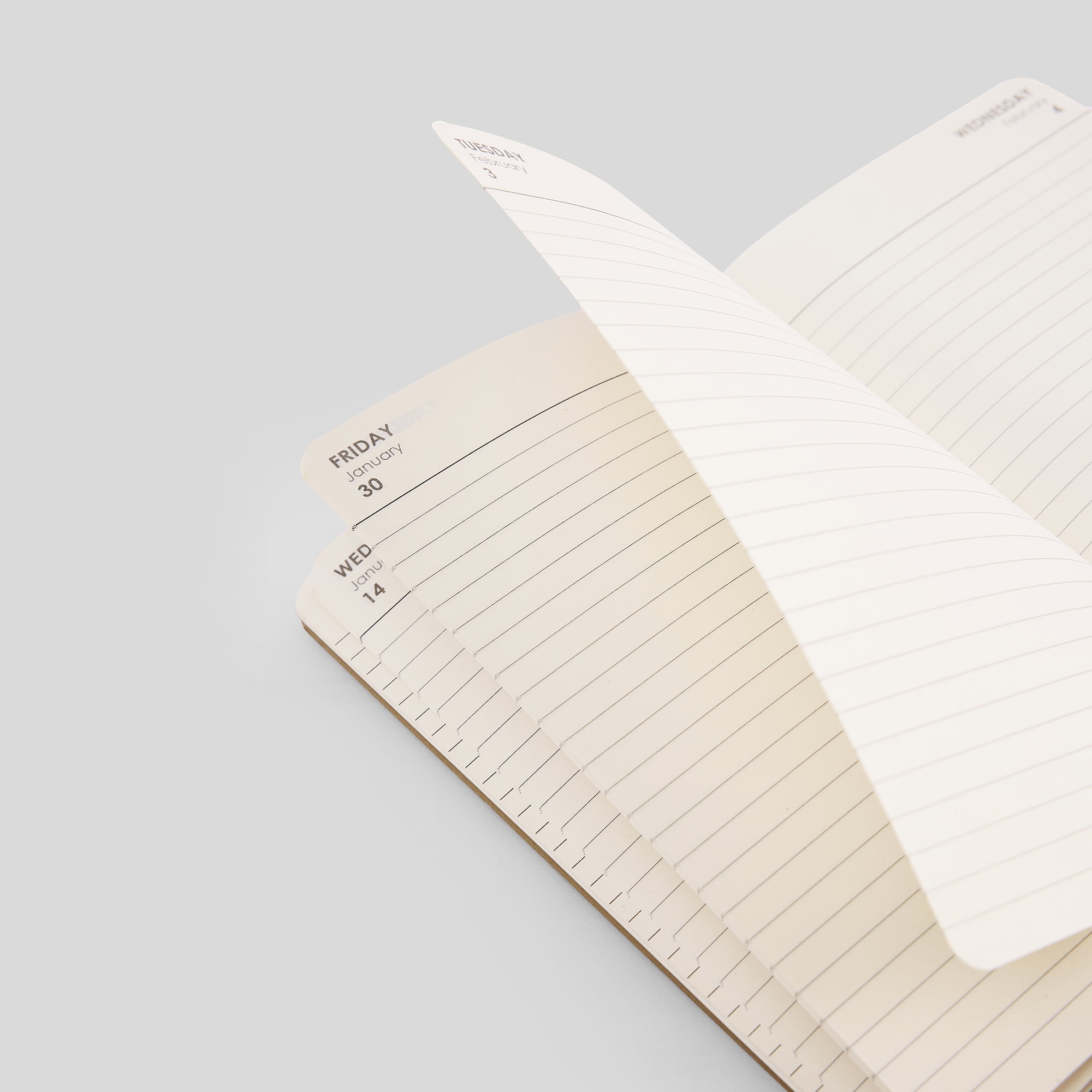 myPAPERCLIP 2026 Weekly Planner, Hard Cover, A5 (5.83" x 8.27"), Orange