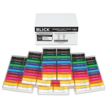 Blick Essentials Tempera Paint Sticks - Set of 144