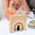 thumbnail image 3 of Yayeee Napkin Holder for Table Kitchen Paper Tissue Organization, Beige Cat Rainbow, 3 of 8