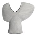 thumbnail image 6 of Bloomingville Y Shaped Terra-cotta Abstract Vase, Grey, 6 of 10