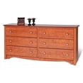 thumbnail image 2 of 3 Piece Set with 2 Nightstands and Dresser in Cherry Finish, 2 of 3