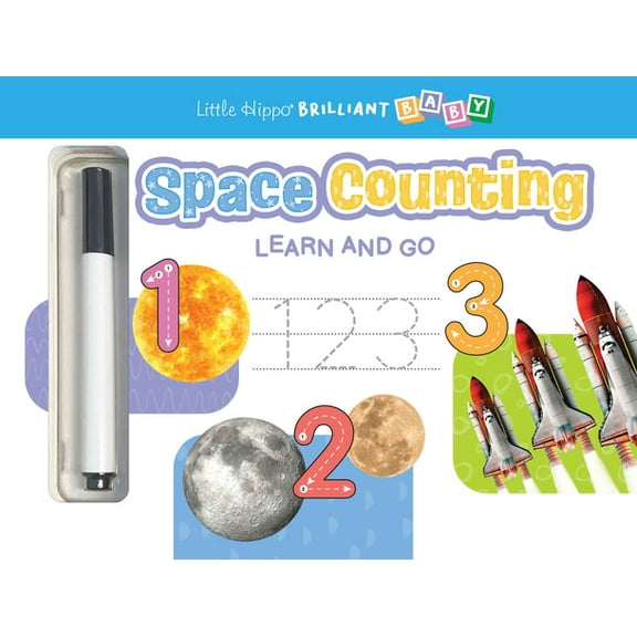 Space Counting - Wipe Clean Book