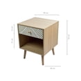 thumbnail image 3 of Buro con Cajon y Entrepaño Beige TOPLIVING MOON, 3 of 7