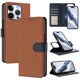 thumbnail image 1 of Para iPhone 15 Pro Max RFID Bolso Protector con Bloqueo 2 en 1 Funda Tipo Billetera Bicolor Desmontable Funda con Tapa Magnética Bolsillo con Múltiples Ranuras para Tarjetas, 1 of 7