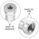 thumbnail image 3 of unbranded 10Ud Tornillo De Conversion Para Multifuncional En Aleacion De Aluminio Color Plata, 3 of 8