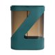 thumbnail image 1 of Dispensador de vasos de papel para montaje en pared, de color verde oscuro, de gran capacidad y sin necesidad de perforaciones, 1 of 8