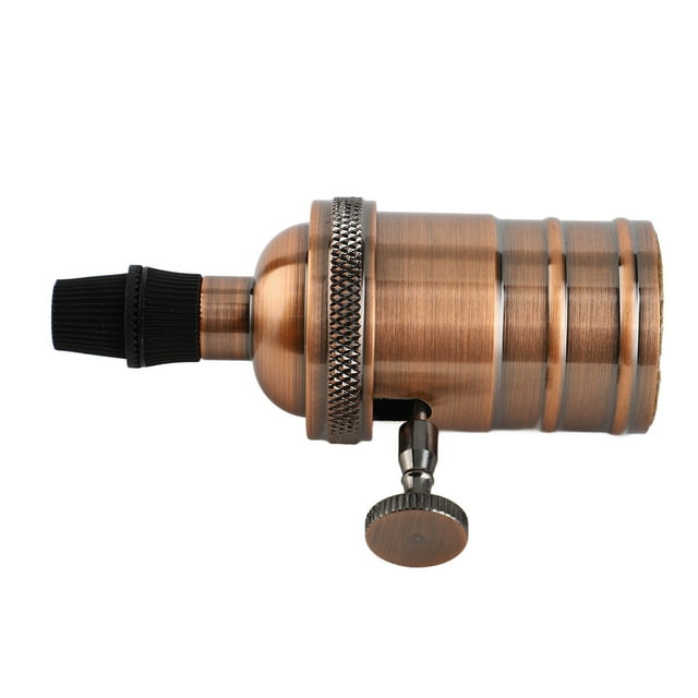 Soporte de Lámpara Retro E27 Con Estilo Retro Con Interruptor para Accesorios de Lámparas Colgantes en El Hogar Decoración, Fácil de Ensamblar
