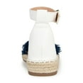 thumbnail image 4 of Journee Womens Tristeen Espadrille Sandals, 4 of 10