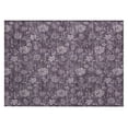 thumbnail image 2 of Addison Rugs Chantille Indoor/Outdoor Transitional Floral Plum Washable Rectangle Rug, 1'8" x 2'6", 2 of 5