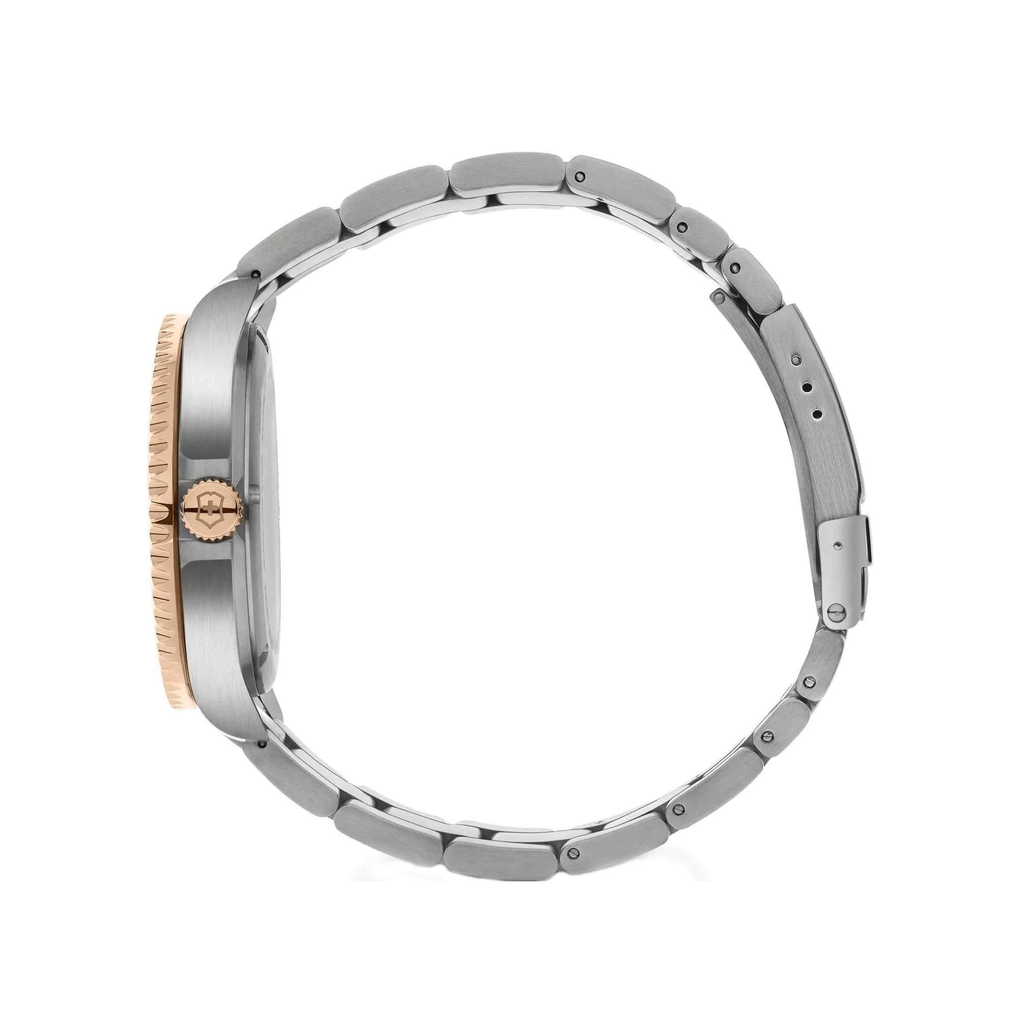 Victorinox Swiss Army Maverick Large Two-Tone Stainless Steel Blue