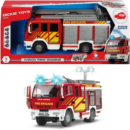 Dickie Toys Light and Sound Iveco Fire Engine