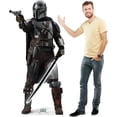thumbnail image 3 of Cardboard People The Mandalorian Life Size Cardboard Cutout Standup - Lucas/Disney+ Star Wars: The Book of Boba Fett (TV Series), 3 of 4