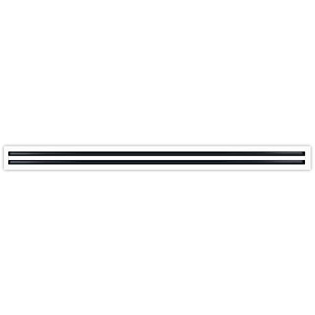 48" Linear Slot Diffuser - 2 Slot - AC Vent Cover - HVAC Register