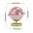 thumbnail image 3 of Outdor Globe Shape Candy Double Layer Decorative Dessert Packaging Storage Containers For Wedding Birthday Home Party, 3 of 6