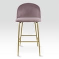 thumbnail image 2 of Sillas Altas Mirel Zurich Para Barra de Cocina Banco Desayunador Tapizado con Asiento Suave 2 Piezas Rosa, 2 of 6