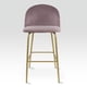 thumbnail image 2 of Sillas Altas Mirel Zurich Para Barra de Cocina Banco Desayunador Tapizado con Asiento Suave 2 Piezas Rosa, 2 of 6
