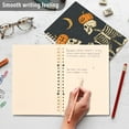 thumbnail image 4 of FORMRS 1-Subject Spiral Notebook 8" x 5" College Ruled 60 Refillable Sheet, Halloween Skeletons, 4 of 7