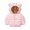 Pink Flower, variant on Baby Kids Girls Boys Winter down Cotton Jacket Coat Toddler Unisex Cartoon Hooded Puffer Fall Outwear for 2-7 Years Old