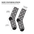 thumbnail image 3 of Vsdgher Husky Unisex Crew Socks Lightweight Breathable Ventilation Ankle Socks, Mid-calf socks for Daily, 3 of 7