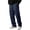 Dark Blue#180720GG, variant on Mens Pants Cargo Wide Leg Men's Hiking Pants Athletic Elastic Waist Drawstring Palazzo Mens Joggers Black L