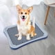 thumbnail image 3 of Bandeja de baño para entrenamiento de gatos y mascotas, bandeja para orinar para cachorros, caja de ropa de cama antideslizante lavable, bandeja para Azul Fernando Baño de perros, 3 of 8
