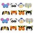 thumbnail image 3 of Máscaras De Animales 10 máscaras de animales de espuma EVA surtidas para fiestas de cumpleaños de niños., 3 of 8