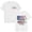 White, variant on USA 250th Anniversary T Shirts for Celebrate 250th Anniversary of America Patriotic Veteran Tee America 250 Merchandise Short-Sleeved Top for Woman Purple,3XL