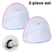 2 Pieces Bra Washing Bag for Laundry with Zipper, Bra Bag for Washing Machine,Laundry Bags Mesh Wash Bags for Bra,Panties,Underwear, Socks and Stockings