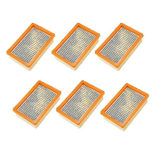 6-pack filter för Kärcher Mv4 Mv5 Mv6 Wd4 Wd5 Wd6 dammsugare - Ersättningsdelar, leverfilter