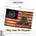 thumbnail image 3 of Don't Tread On Me Flag 5x3 Ft Outdoor Double Sided Dont Tread On Me Flags We-People  Flag Banner Polyester Fabric with 2 Brass Grommets for Outside Indoor Decor, 3 of 7
