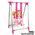 thumbnail image 4 of Kids Play House Toy Simulation Furniture Playset Baby Infant Doll Swing Bed  Rocking Chair, 4 of 5
