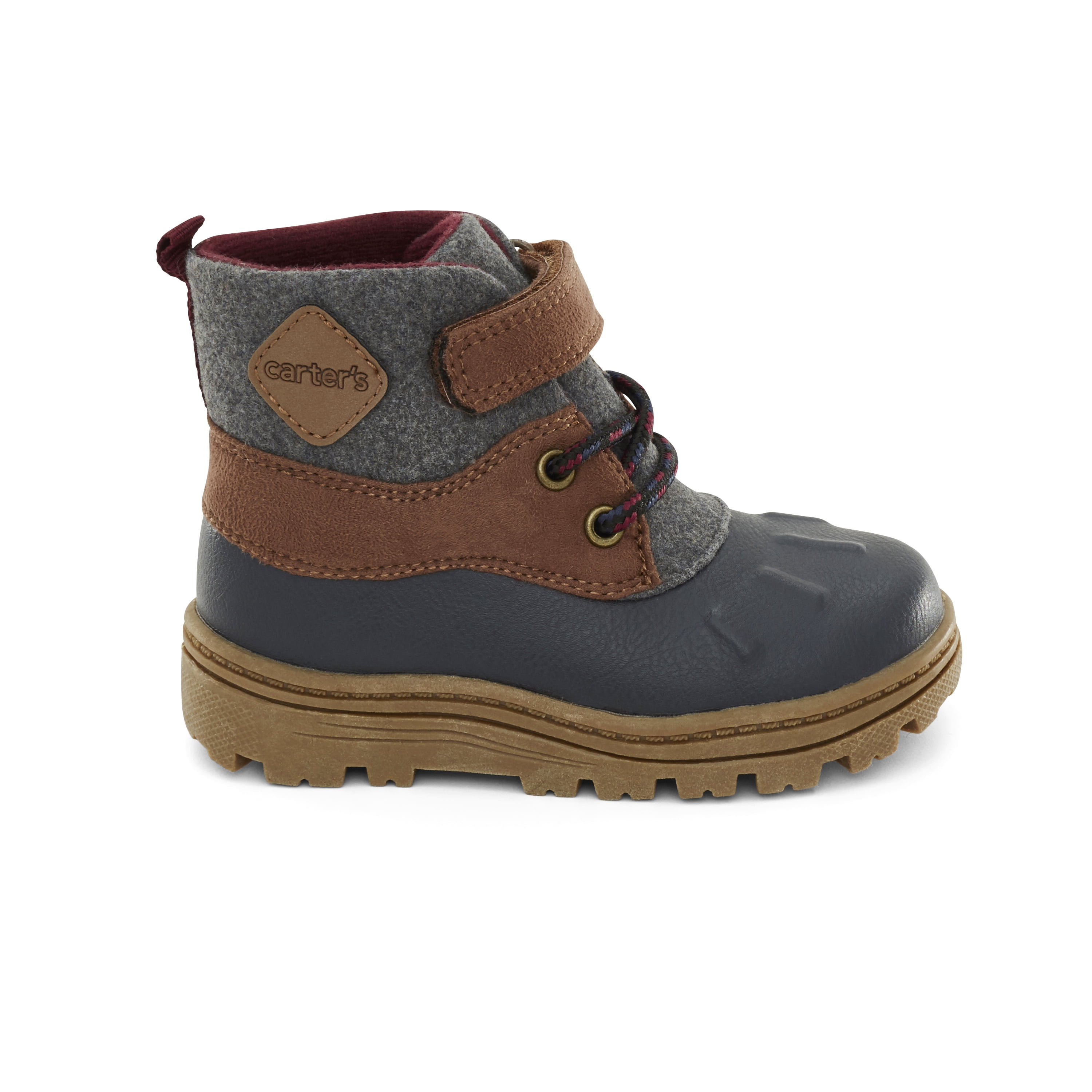 Carter's Toddler Warm Winter Snow Duck Boots, Waterproof Easy