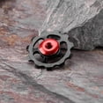 thumbnail image 3 of Desviadores Desviador trasero de rueda de 11T con rodamiento de cerámica para bicicleta MTB de aleación de aluminio (negro) Tmvgtek Accesorios para bicicletas, 3 of 7