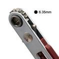 thumbnail image 2 of 1Pc Flat Head Ratchet Wrench Screwdriver Bit 90 Degree Offset Screwdriver Handle with Bit Set Professional Hand Tool, 2 of 8