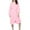 Pink, variant on AherBiu Womens Robes Lightweight Soft Long Sleeve Bathrobe Knee Length Robe Pajamas Sleepwear with Pockets