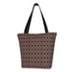 thumbnail image 1 of Balery Brown Gold Grid Bolsa de Hombro con Diseño, Bolsa Grande y Duradera, Bolsa Versátil para Compras, 1 of 6
