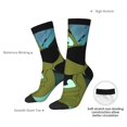 thumbnail image 5 of Lsque Scooby-Doo Printed Men's Crew Socks, Soft Durable Breathable Moisture-Wicking with Odor Control Cotton socks, 5 of 7