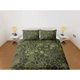 thumbnail image 2 of Geométrico moderno Ejército Verde Funda Nórdica Colorido Dormitorio Ropa de Cama Conjunto Completo Abstracto, 2 of 4