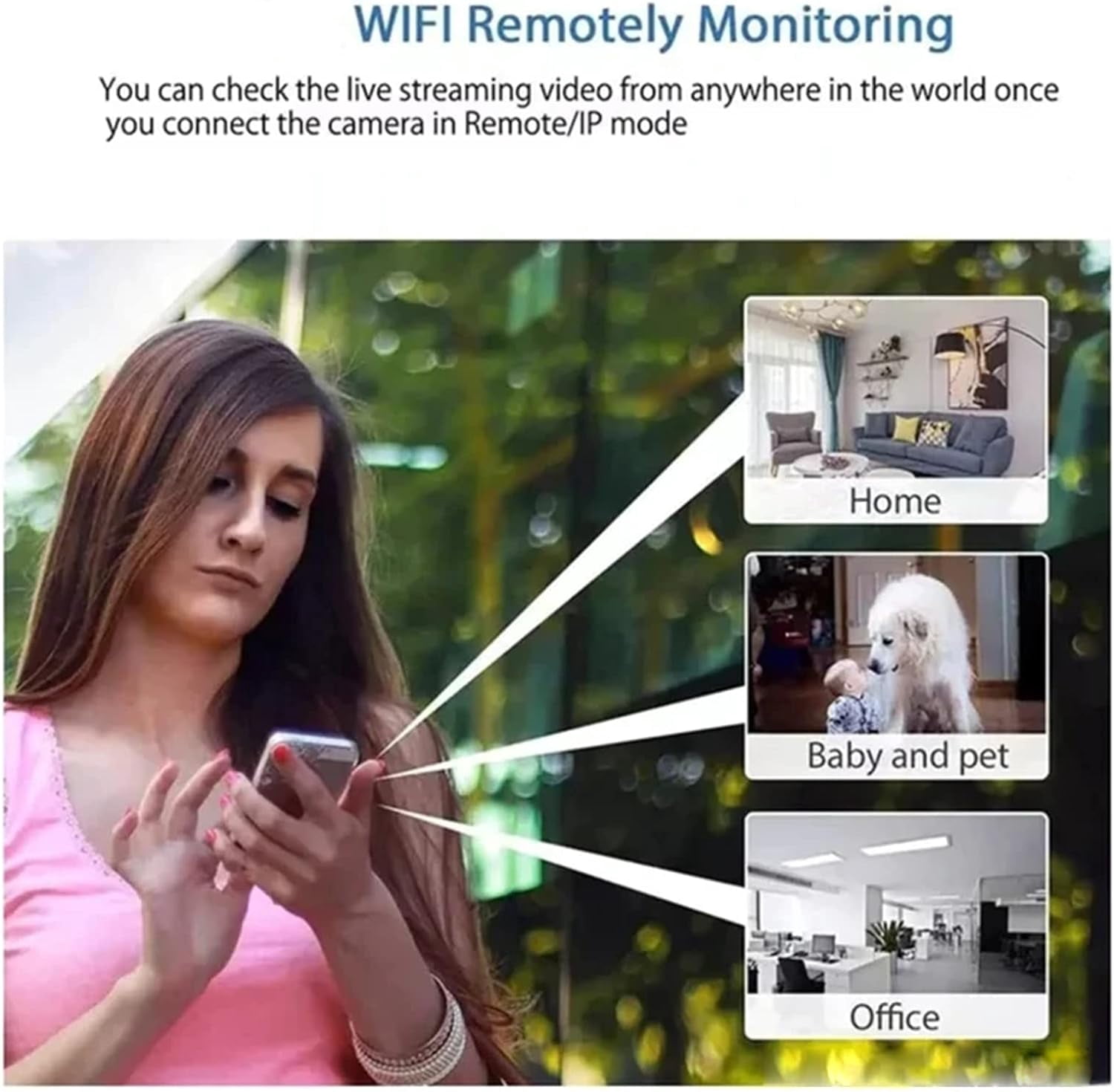 YS-yalot Mini Camera 1080P HD Mini WiFi Camera Night Vision Surveillance Camera with Motion Detection Remote Monitoring, 160° Wide Angle Micro Monitor for Home Office, Warehouse, Shop
