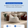 thumbnail image 2 of Pillow Puff Luuna Ice, Cómodo, Relleno de Espuma, Ajustable, Tamaño Grande, 2 of 8