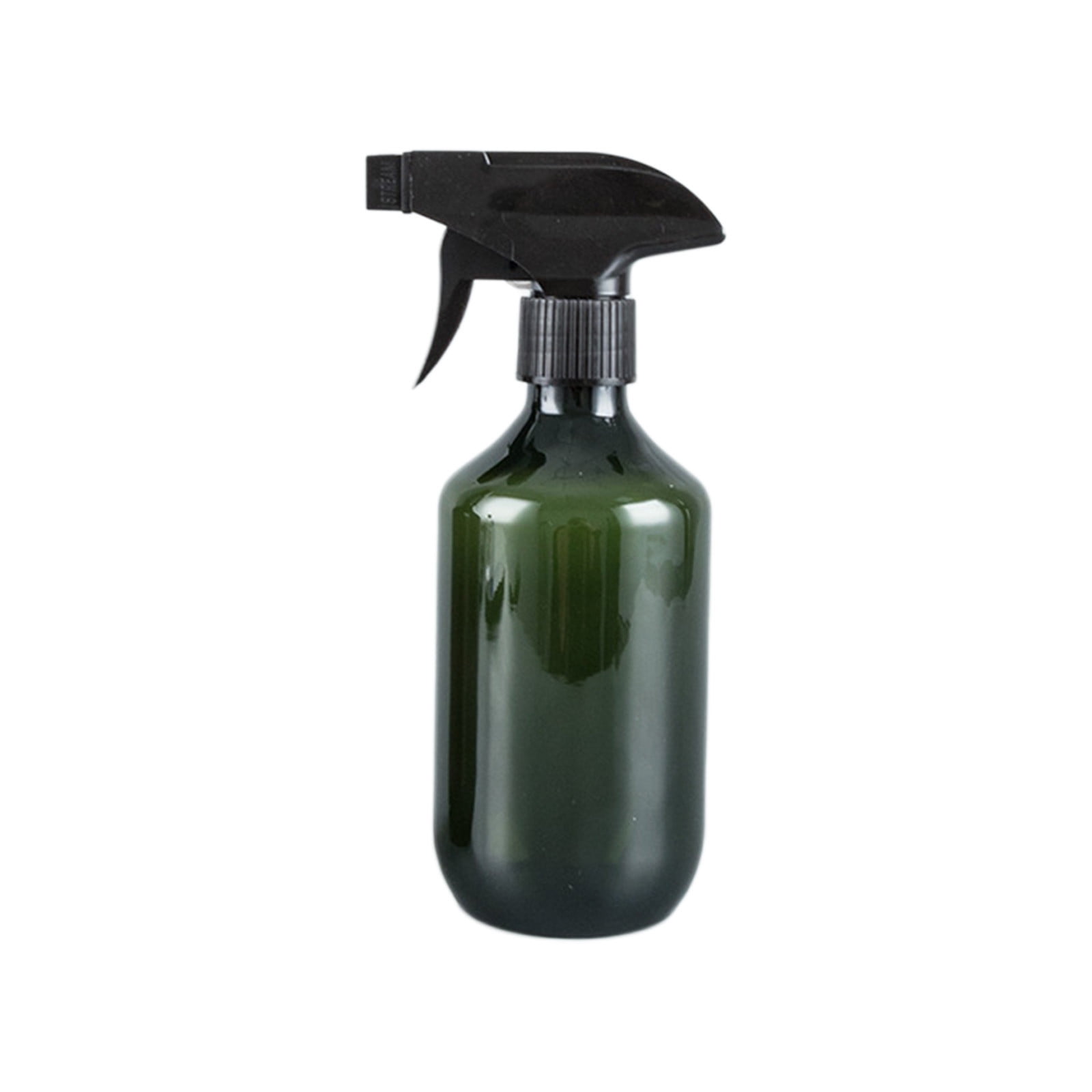 AURIGATE Plastic Spray Bottle Fine Mist 13.53oz Mist Stream Refillable Portable Sprayer Green Leak Proof Garden Plant Watering Can Household Cleaning Solution Bottle