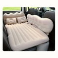 thumbnail image 6 of Inflatable Car Bed for Camping & Travel, Soft Flocking Foldable Air Mattress, Beach Pool Picnic Road Trip Accessory, Comfort Skin-Friendly Party Airbed, 6 of 14