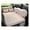 Beige Color, variant on Portable Inflatable Car Bed with Soft Flocking Surface for Camping, Beach Trips, Road Travel, and Outdoor Picnic Comfort