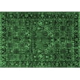 thumbnail image 1 of Ahgly Company Indoor Rectangle Persian Emerald Green Traditional Area Rugs, 8' x 10', 1 of 4