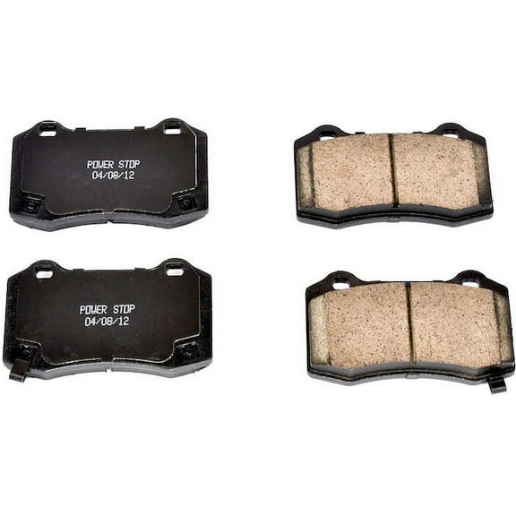 Rear Brake Pad Set - Compatible with 2012 - 2021 Tesla S 2013 2014 2015 2016 2017 2018 2019 2020